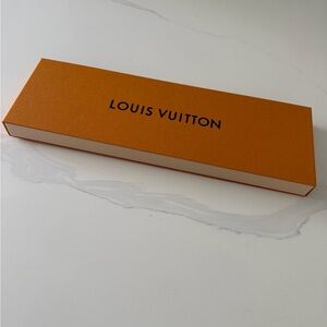 Louis Vuitton orange empty box